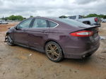 2013 Ford Fusion Titanium Burgundy vin: 3FA6P0K91DR315340