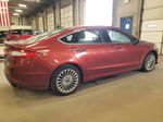 2014 Ford Fusion Titanium Burgundy vin: 3FA6P0K91ER261071