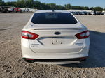 2014 Ford Fusion Titanium White vin: 3FA6P0K91ER268554