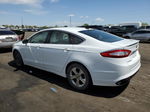 2016 Ford Fusion Titanium White vin: 3FA6P0K91GR188240