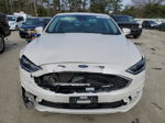 2017 Ford Fusion Titanium White vin: 3FA6P0K91HR169835