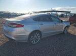 2017 Ford Fusion Titanium Silver vin: 3FA6P0K91HR258093