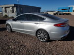 2017 Ford Fusion Titanium Silver vin: 3FA6P0K91HR258093