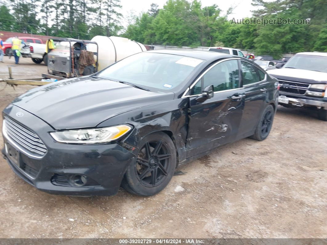 2013 Ford Fusion Titanium Black vin: 3FA6P0K92DR201573