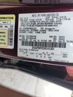 2013 Ford Fusion Titanium Burgundy vin: 3FA6P0K92DR245301