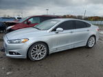 2014 Ford Fusion Titanium Silver vin: 3FA6P0K92ER192052