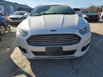 2014 Ford Fusion Titanium White vin: 3FA6P0K92ER344668