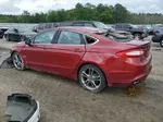 2013 Ford Fusion Titanium Red vin: 3FA6P0K93DR137818