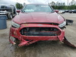 2013 Ford Fusion Titanium Red vin: 3FA6P0K93DR137818