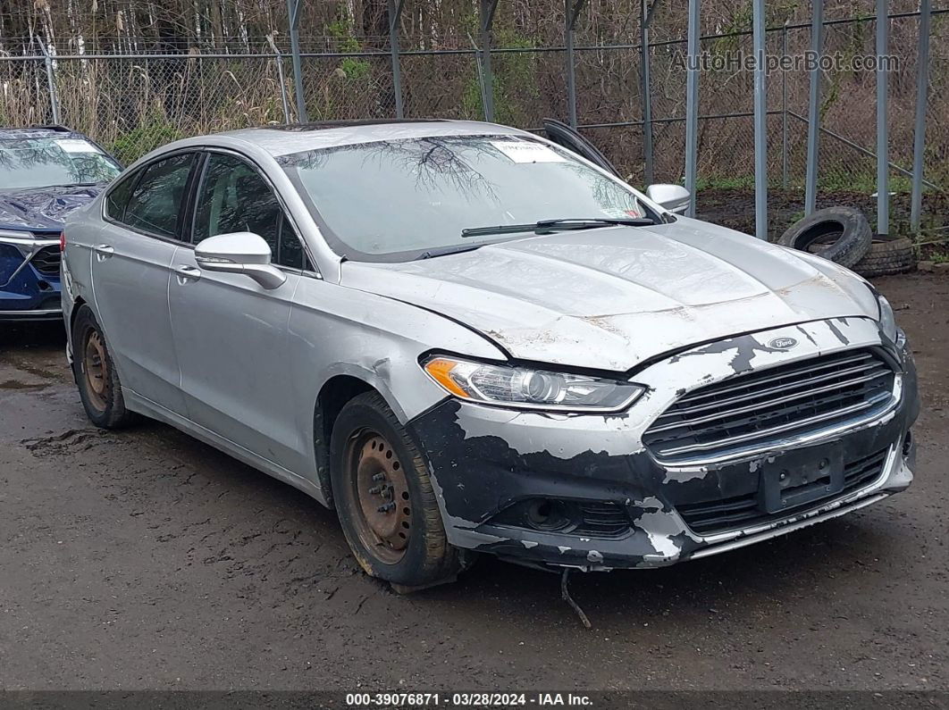 2013 Ford Fusion Titanium Серебряный vin: 3FA6P0K93DR138841