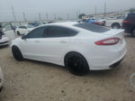 2013 Ford Fusion Titanium White vin: 3FA6P0K93DR247607