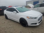 2013 Ford Fusion Titanium White vin: 3FA6P0K93DR247607