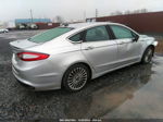 2013 Ford Fusion Titanium Silver vin: 3FA6P0K93DR250989