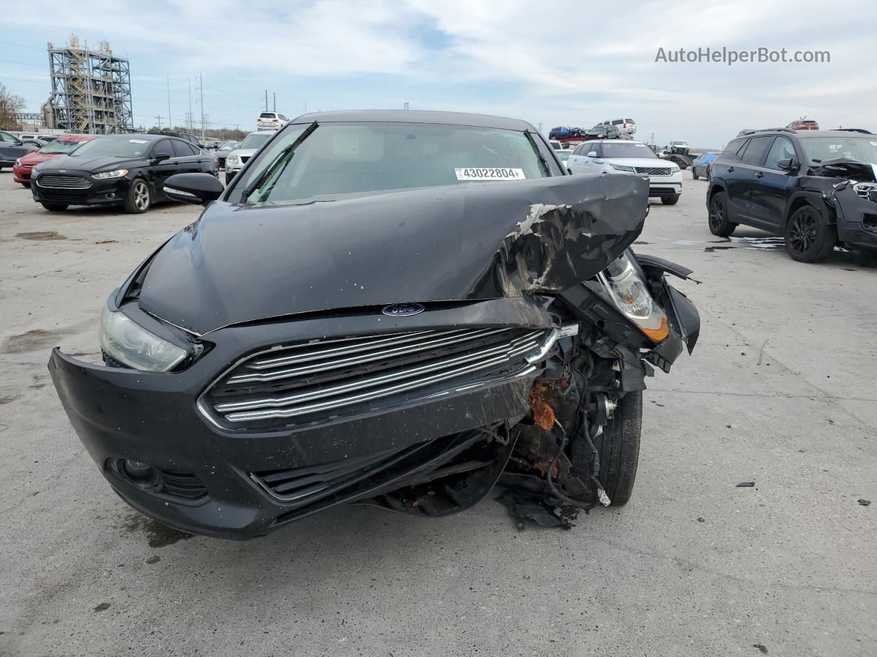 2014 Ford Fusion Titanium Black vin: 3FA6P0K93ER330911