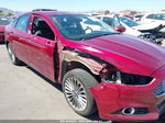 2014 Ford Fusion Titanium Red vin: 3FA6P0K93ER385200