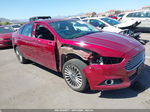 2014 Ford Fusion Titanium Red vin: 3FA6P0K93ER385200