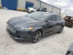 2015 Ford Fusion Titanium Gray vin: 3FA6P0K93FR193423