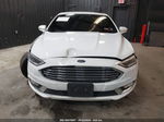 2017 Ford Fusion Titanium Белый vin: 3FA6P0K93HR237584