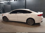 2017 Ford Fusion Titanium White vin: 3FA6P0K93HR237584