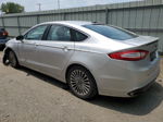 2013 Ford Fusion Titanium Silver vin: 3FA6P0K94DR378626