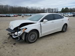 2014 Ford Fusion Titanium White vin: 3FA6P0K94ER323899