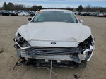 2014 Ford Fusion Titanium White vin: 3FA6P0K94ER323899