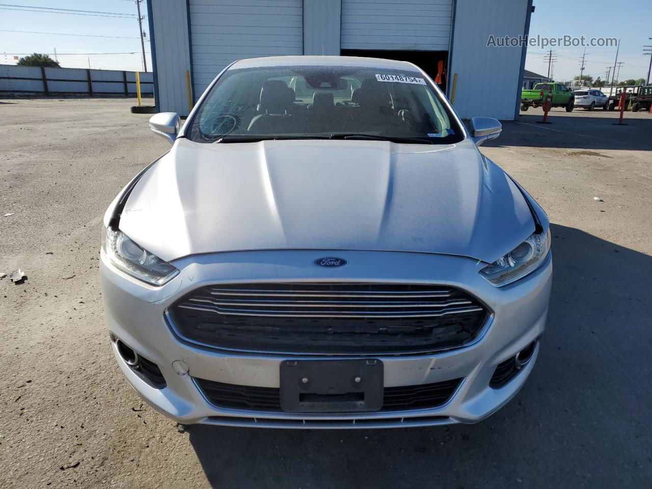 2014 Ford Fusion Titanium Silver vin: 3FA6P0K94ER392480