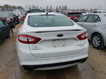 2015 Ford Fusion Titanium Белый vin: 3FA6P0K94FR196802