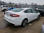 2015 Ford Fusion Titanium White vin: 3FA6P0K94FR196802