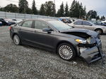 2016 Ford Fusion Titanium Gray vin: 3FA6P0K94GR306362