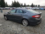 2016 Ford Fusion Titanium Gray vin: 3FA6P0K94GR306362