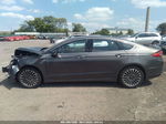 2017 Ford Fusion Titanium Gray vin: 3FA6P0K94HR107104