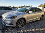 2017 Ford Fusion Titanium Серебряный vin: 3FA6P0K94HR250344