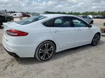 2020 Ford Fusion Titanium White vin: 3FA6P0K94LR266147