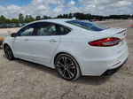 2020 Ford Fusion Titanium White vin: 3FA6P0K94LR266147