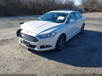 2013 Ford Fusion Titanium White vin: 3FA6P0K95DR103895