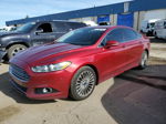 2013 Ford Fusion Titanium Красный vin: 3FA6P0K95DR132538