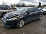 2014 Ford Fusion Titanium Gray vin: 3FA6P0K95ER112419