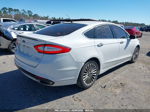 2015 Ford Fusion Titanium Белый vin: 3FA6P0K95FR238121