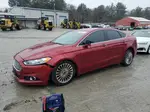 2015 Ford Fusion Titanium Красный vin: 3FA6P0K95FR268123