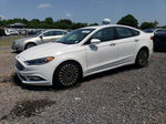 2017 Ford Fusion Titanium White vin: 3FA6P0K95HR115261