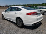 2017 Ford Fusion Titanium White vin: 3FA6P0K95HR115261