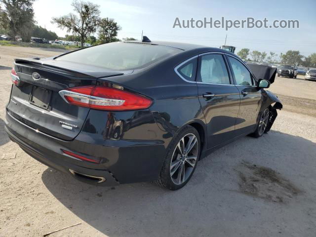 2020 Ford Fusion Titanium Black vin: 3FA6P0K95LR133056