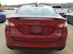 2014 Ford Fusion Titanium Burgundy vin: 3FA6P0K96ER211072