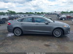 2014 Ford Fusion Titanium Gray vin: 3FA6P0K96ER318252