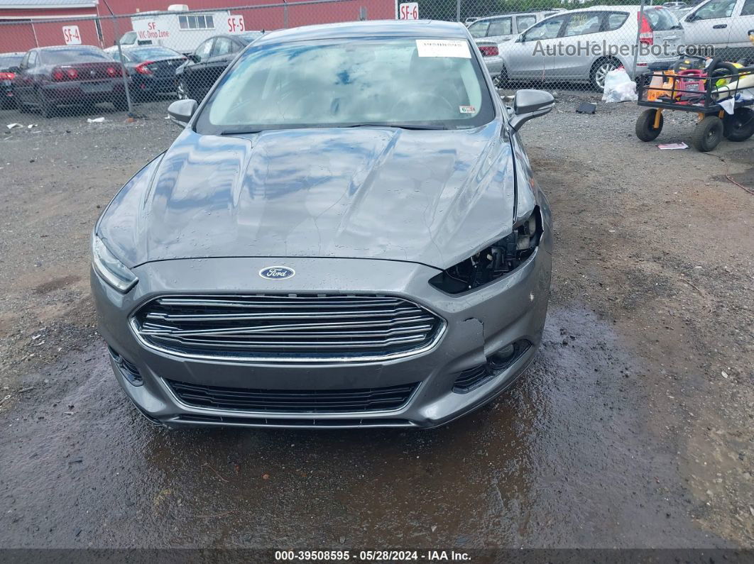 2014 Ford Fusion Titanium Gray vin: 3FA6P0K96ER318252