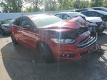 2014 Ford Fusion Titanium Red vin: 3FA6P0K96ER368259