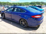 2015 Ford Fusion Titanium Blue vin: 3FA6P0K96FR244767