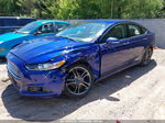 2015 Ford Fusion Titanium Blue vin: 3FA6P0K96FR244767