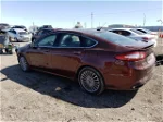 2015 Ford Fusion Titanium Burgundy vin: 3FA6P0K96FR269250